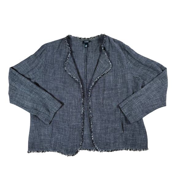 Eileen Fisher Open Oven Cardigan Size XL Gray - Picture 1 of 11